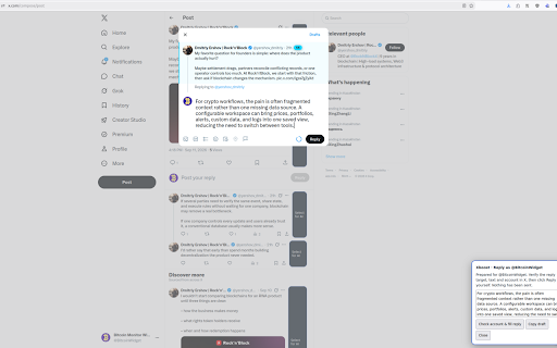 Xboost :: Find relevant X conversations with local scoring and optional Codex AI drafts. Review and send replies yourself.