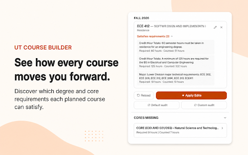 UT Course Builder :: Schedule planner for UT Austin students — generates conflict-free course combinations from the registrar.