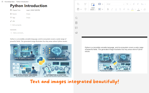 Notion to PPT Generator :: Convert Notion pages & databases into professional PowerPoint presentations with 1 click. Smart multi-engine layout support.