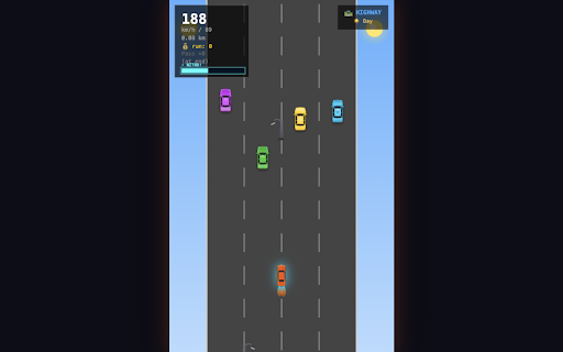 Car Traffic Game: Free Car Racing Game for Chrome — Infinite Road, Nitro :: 🏎️ Car Traffic Game – free car racing game in Chrome! Dodge traffic on infinite road, boost with nitro, unlock cars in garage &