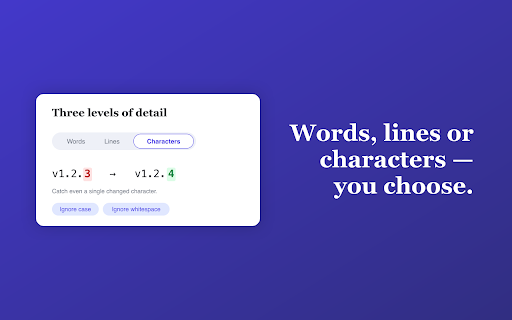 Text Difference Checker :: Smart Text Difference Checker: compare two texts online and see every change highlighted side by side in seconds. No sign up.