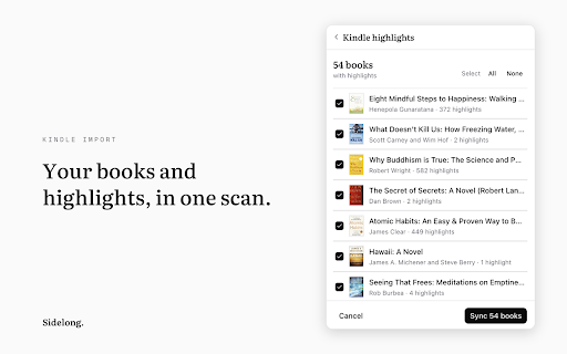 Sidelong :: Turn everything you learn into writing worth reading. Save articles, videos, podcasts, and highlights to your library in one click.