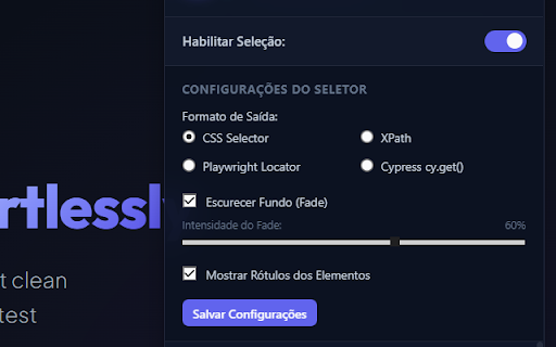 Selecto - Element Organizer & Selector Finder :: Select and organize HTML elements for automated testing (CSS Selector and XPath).