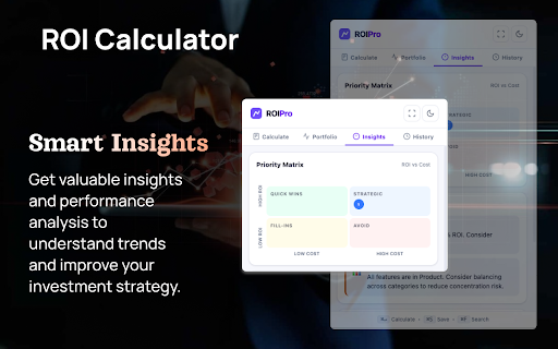 Feature ROI Pro :: AI-Powered ROI Calculator with Scenario Modeling & Advanced Analytics