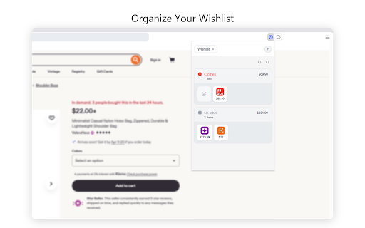 QuietCart :: Your purchase planner. Clip products from any store, organize them, and log prices on your own terms.