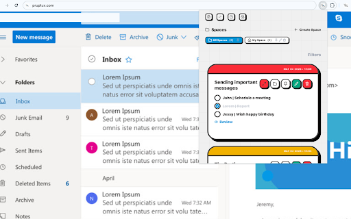 Pruptux :: PrupTux notes extension: simple to use. Smart enough to stay out of your way.