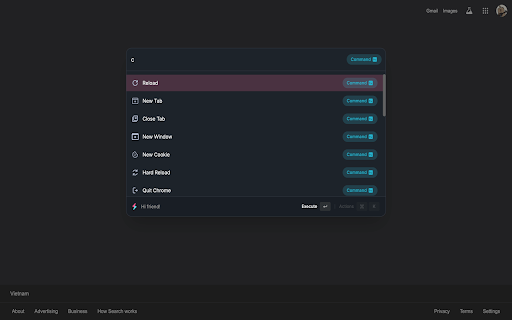 Dyno Command Palette :: Explore Chrome effortlessly with a powerful command palette 🚀