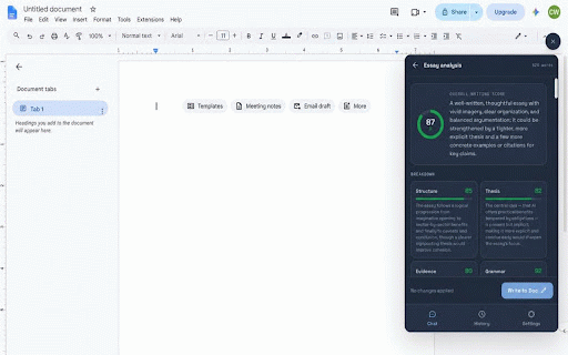 Coursework AI :: Coursework AI - AI writing assistant for Google Docs