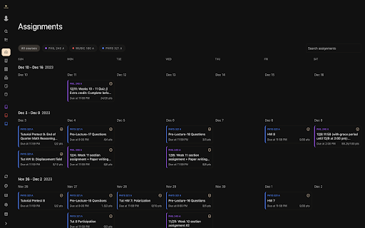 Linear Canvas :: UX enhancement tool for Canvas LMS