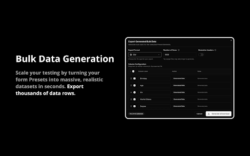 Fillr - Smart Form Filler & Test Data Manager :: Smart Form Filler & Test Data Manager