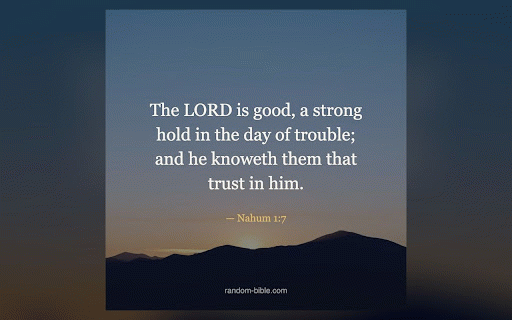 Random Bible — Verse on Every New Tab :: A calm Bible verse on every new tab. Random KJV verses by mood, copy, and share — fully offline.