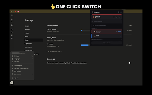 Unaware Sessions :: Privacy-first multi-session browser manager - entirely local