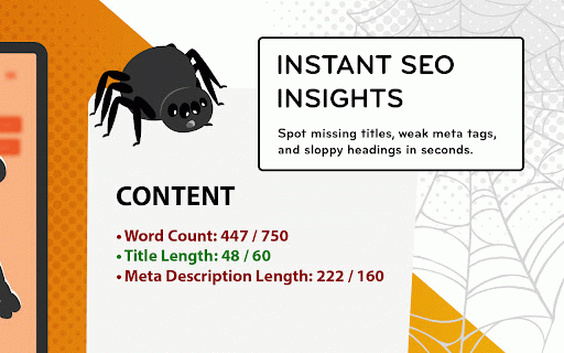 Search Spider :: See what a search spider sees when it crawls your page.