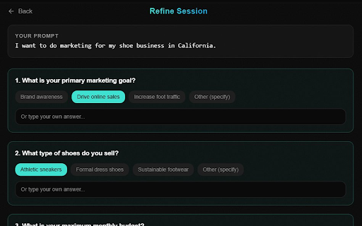 Level Up My Prompt :: Instantly enhance your AI prompts. One click to level up any prompt with expert frameworks, custom tones, and smart skills.