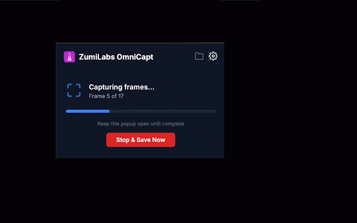 ZumiLabs OmniCapt: Full Page Screenshot & Recorder :: Full page screenshot tool and screen recorder. Annotate, crop, and batch-capture a whole sitemap or open tabs. 100% local & private.