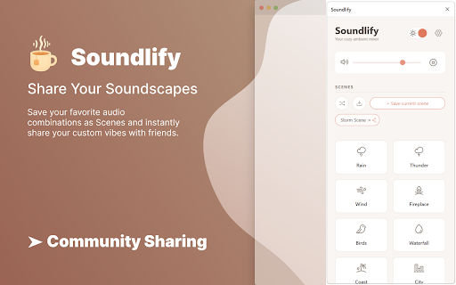 Soundlify :: Create your perfect focus environment with ambient sounds, offline listening, and Pomodoro sessions.