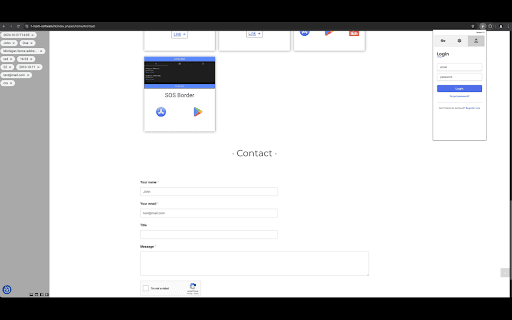 Easy Form Fill :: Drag and drop items to form input fields