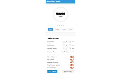 Website Usage Tracker & Limiter :: Track website usage and set time limits to enhance productivity and reduce digital distractions