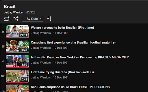 Playlist Sorter for YouTube :: Adds sorting options to YouTube playlists, allowing you to reorder videos by date or title.