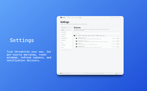 DevQuota - AI Usage & Quota Monitor :: Monitor AI coding tool usage, quotas, and spend across providers.