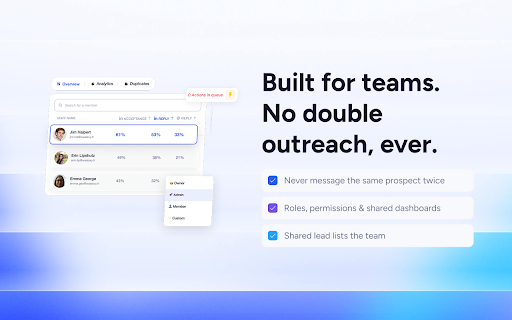 Alien Copilot :: Alien Copilot, your Waalaxy companion, helps you import prospects straight from your favorite professional network.
