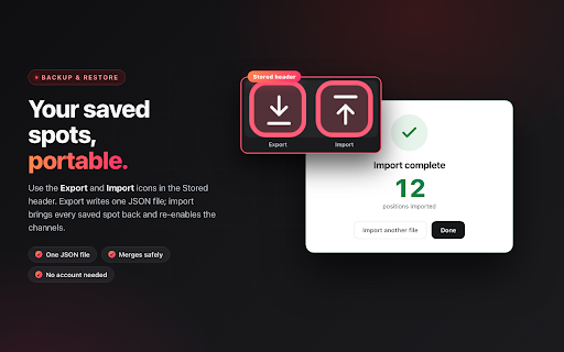 Youtube Scroll Saver :: Save your spot on any YouTube channel. Reopen it and jump straight back to the last video or Short you watched.