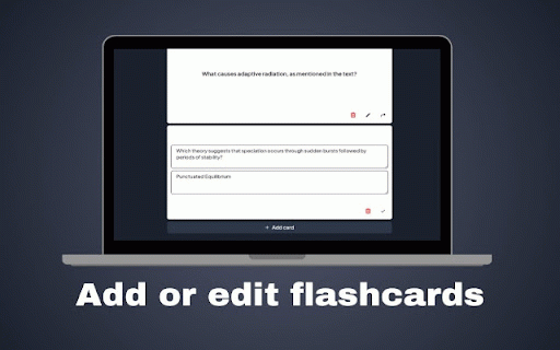 Free Flashcard Generator :: Turn study material into flashcards with AI