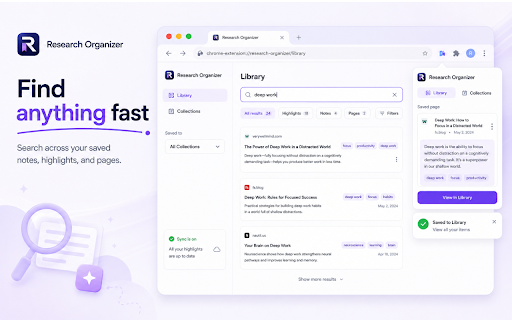 Research Web Highlighter :: Save and organize web highlights, notes, sticky notes, and research sources from any website.