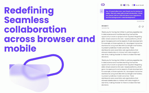 InterviewPrep AI - Meeting Copilot :: Revolutionize Your Interview Preparation with AI Interview Copilot Which supports Google Meet, Zoom, MS Teams and so on.