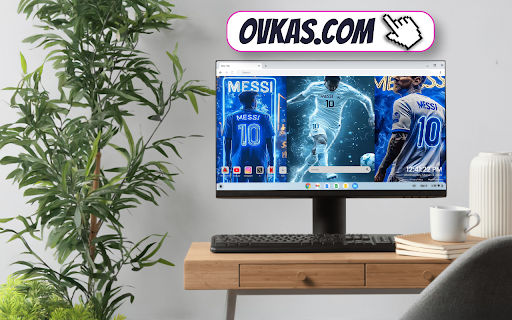 Messi Live Wallpaper :: Feel the magic of Messi on the pitch with this dynamic football live wallpaper for your Chrome new tab.