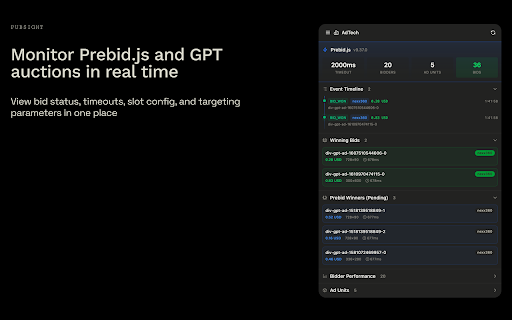 Pubsight :: AdTech, GTM, SEO, Analytics debugging tool with AI assistance