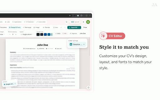 JobAlchemy – Get Hired 2.6x Faster with AI :: On a mission to solve unemployment. Autofill applications, generate tailored CVs, and boost your chances in a single click.