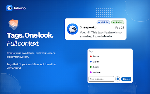 Inboxio - AI replies, Folders, Tags & Snippets for LinkedIn Messaging :: Boost LinkedIn messaging with AI replies, folders, tags, and snippets. Built for recruiters and sales professionals.