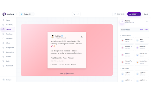 Zenshotz - Capture & Beautify :: Capture any webpage screenshot and beautify it with Zenshotz. 1-click to professional mockups.