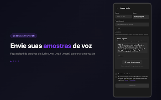 Audiobook AI :: Transforme textos em audiobooks com vozes de alta qualidade
