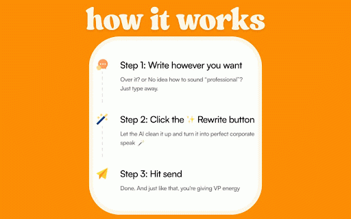 MailMood - AI Email Rewriter :: Transform your Gmail messages with AI - choose corporate, casual, or assertive tones with one click