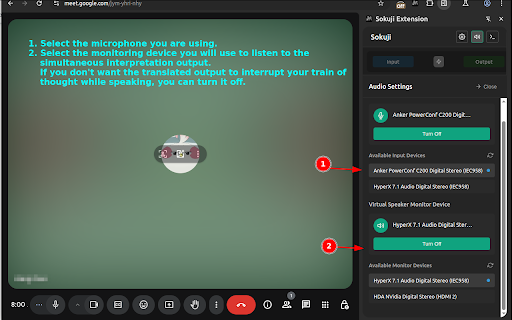 Sokuji - AI-powered Live Speech Translation for Online Meetings :: AI-powered instant speech translation for all video meetings. Break language barriers with real-time voice translation.