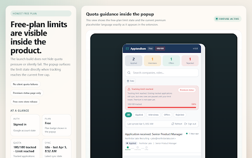 Applendium :: Effortlessly track your job applications directly from Gmail.