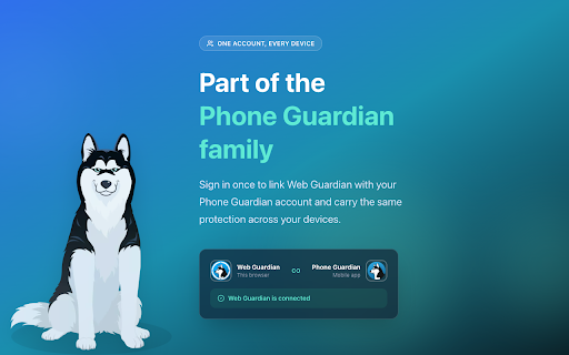 Web Guardian: Phishing & Malware Protection :: Block known phishing and malicious websites while you browse.
