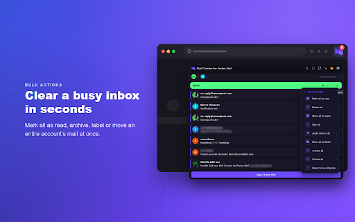 Mail Checker for Proton Mail :: Read, write and manage Proton Mail without opening a tab. Attachments, calendar RSVP, notifications, multi-account.