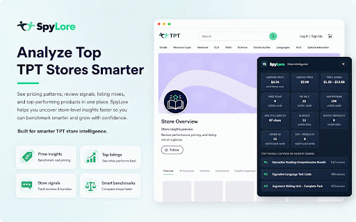 SpyLore — TPT Keyword Research & SEO Tool :: Your SpyLore workspace for TPT keyword research, listing audits, store insights, saved ideas and seasonal planning.