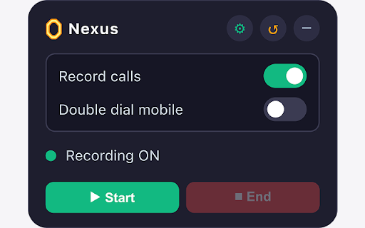 Nexus PowerDialer :: Automate your dialing in Outreach Everywhere. Requires a Nexus PowerDialer account — sign up at nexusdialer.io.