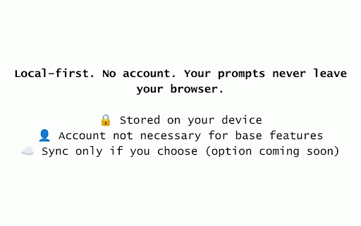 PromptNest: AI Prompt Manager for ChatGPT, Gemini, Claude & Copilot :: Stop retyping prompts. Save, organize & insert AI prompts in one click — with fill-in {variables}, folders, chains & search.