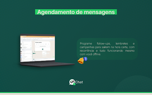 G5 Chat - CRM, automações e ferramentas direto no seu WhatsApp. :: CRM para WhatsApp Web: organize leads, envie mensagens em massa e venda mais com Kanban, notas e IA integrada. Simples e rápido.