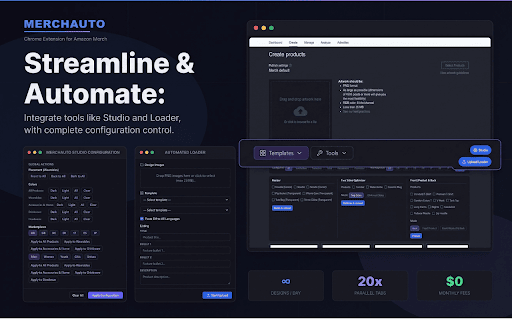 MerchAuto: Upload Automation :: Automate Amazon Merch on Demand product uploads