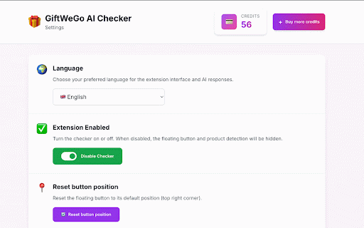 GiftWeGo AI Checker :: AI-powered gift advisor that helps you check if a gift is suitable for your loved ones