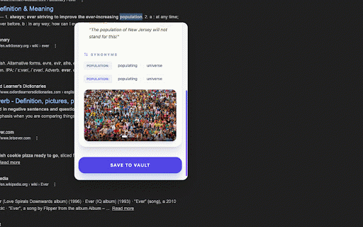 Lingro: Translate, Save & Learn :: Instant context-aware translator. Save vocabulary with images and examples to master languages while browsing.
