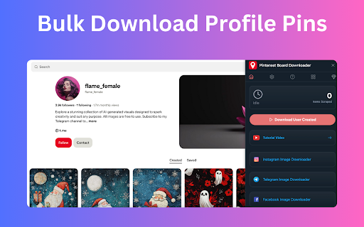Pinterest Board Downloader :: Pinterest Board Downloader - Save entire Pinterest boards, download all pins, photos, and images in one click