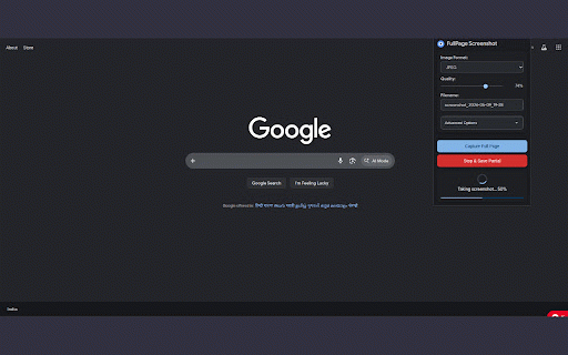FullPage Screenshot :: Capture full-page screenshots of websites, including scrollable content