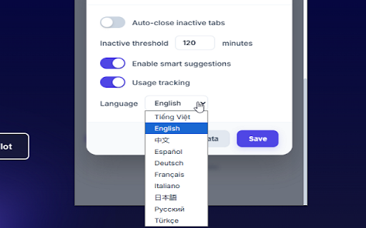TabWizard - Smart Tab Manager :: Smart tab management with AI-powered grouping, analytics and productivity features
